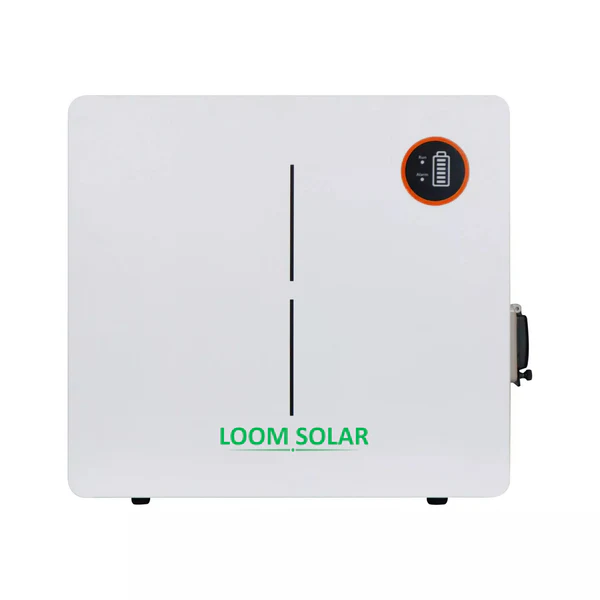 Loom Solar CAML 51.2V 100Ah Wall-mounted -  5kWh - 48v LiFePO4 Battery